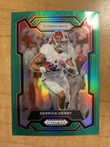 2024 Panini Prizm Draft Picks Green Prizm #100 Derrick Henry