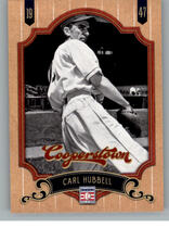 2012 Panini Cooperstown #46 Carl Hubbell