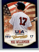 2013 Panini USA Baseball Champions #50 Mac Williamson