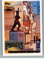 2010 Topps Base Set Series 1 #169 Pittsburgh