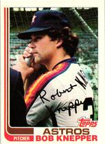 1982 Topps Base Set #672 Bob Knepper