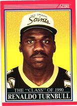 1990 Score Base Set #615 Renaldo Turnbull