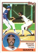 1983 Topps Base Set #282 Reggie Smith