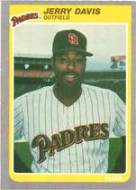 1985 Fleer Update #34 Jerry Davis