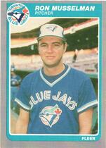 1985 Fleer Update #83 Ron Musselman