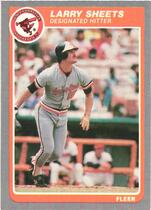 1985 Fleer Update #101 Larry Sheets