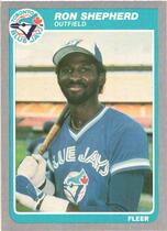 1985 Fleer Update #102 Ron Shepherd