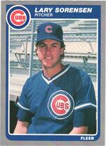 1985 Fleer Update #108 Lary Sorensen