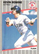 1989 Fleer Base Set #98 Kevin Romine