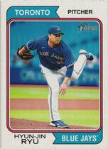2023 Topps Heritage #105 Hyun-Jin Ryu