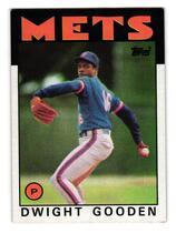 1986 Topps Base Set #250 Dwight Gooden