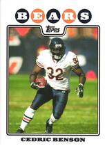 2008 Topps Base Set #70 Cedric Benson