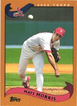 2002 Topps Base Set #392 Matt Morris