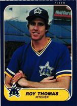 1986 Fleer Base Set #478 Roy Thomas