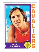 1974 Topps Base Set #115 Dick Snyder