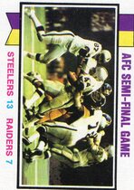 1973 Topps Base Set #134 AFC Semi-Final Game