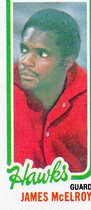 1980 Topps Single Panel #27 James McElroy