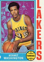 1974 Topps Base Set #166 Kermit Washington