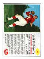 1962 Post Cereal #149 Sam Etcheverry