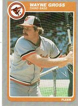 1985 Fleer Base Set #179 Wayne Gross