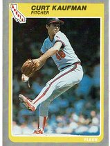 1985 Fleer Base Set #305 Curt Kaufman