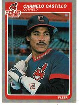 1985 Fleer Base Set #444 Carmelo Castillo