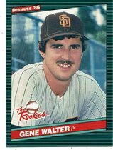 1986 Donruss Rookies #47 Gene Walter