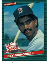 1986 Donruss Rookies #48 Rey Quinones