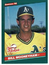 1986 Donruss Rookies #50 Bill Mooneyham