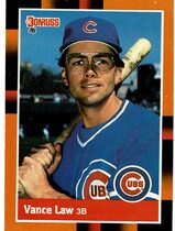 1988 Donruss Baseballs Best #60 Vance Law