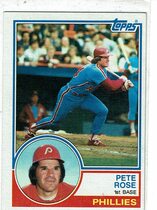 1983 Topps Base Set #100 Pete Rose