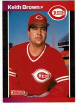 1989 Donruss Base Set #115 Keith Brown