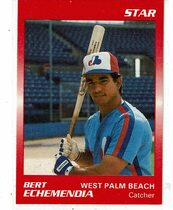 1989 Star Base Set #33 Bert Echemendia