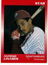 1989 Star Base Set #55 Antonio Linares