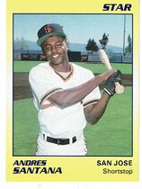 1989 Star Base Set #87 Andres Santana