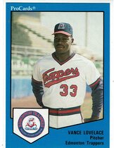 1989 ProCards Edmonton Trappers #559 Vance Lovelace