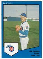 1989 ProCards Iowa Cubs #1705 Len Damian