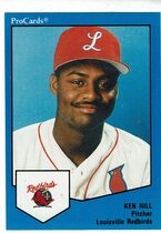 1989 ProCards Louisville Redbirds #1268 Ken Hill