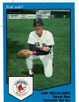 1989 ProCards Pawtucket Red Sox #689 Gary Miller-Jones