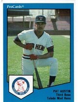 1989 ProCards Toledo Mud Hens #766 Pat Austin