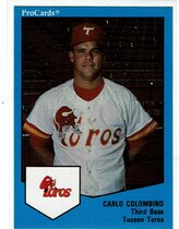 1989 ProCards Tucson Toros #206 Carlo Colombino