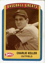 1990 Swell Baseball Greats #22 Charlie Keller
