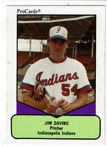 1990 ProCards AAA #569 Jim Davins