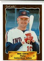 1990 ProCards Canton-Akron Indians #1287 Mike Curtis