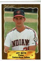 1990 ProCards Canton-Akron Indians #1291 Jeff Mutis