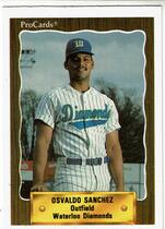 1990 ProCards Waterloo Diamonds #2391 Ozzie Sanchez