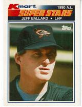 1990 Topps K-Mart Super Stars #27 Jeff Ballard