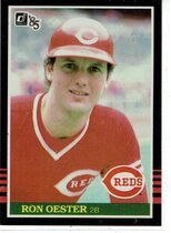 1985 Donruss Base Set #81 Ron Oester