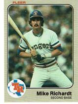 1983 Fleer Base Set #575 Mike Richardt