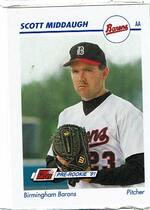 1991 Line Drive AA #68 Scott Middaugh